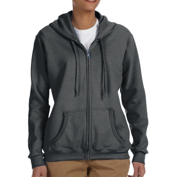 Ladies' Heavy Blend™ Ladies' 8 oz., 50/50 Full-Zip Hood Thumbnail