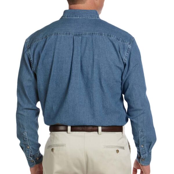 Men's 6.5 oz. Long-Sleeve Denim Shirt Thumbnail
